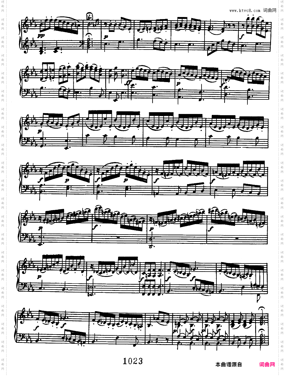 六首钢琴小奏鸣曲Beethoven Sonatina in Eb