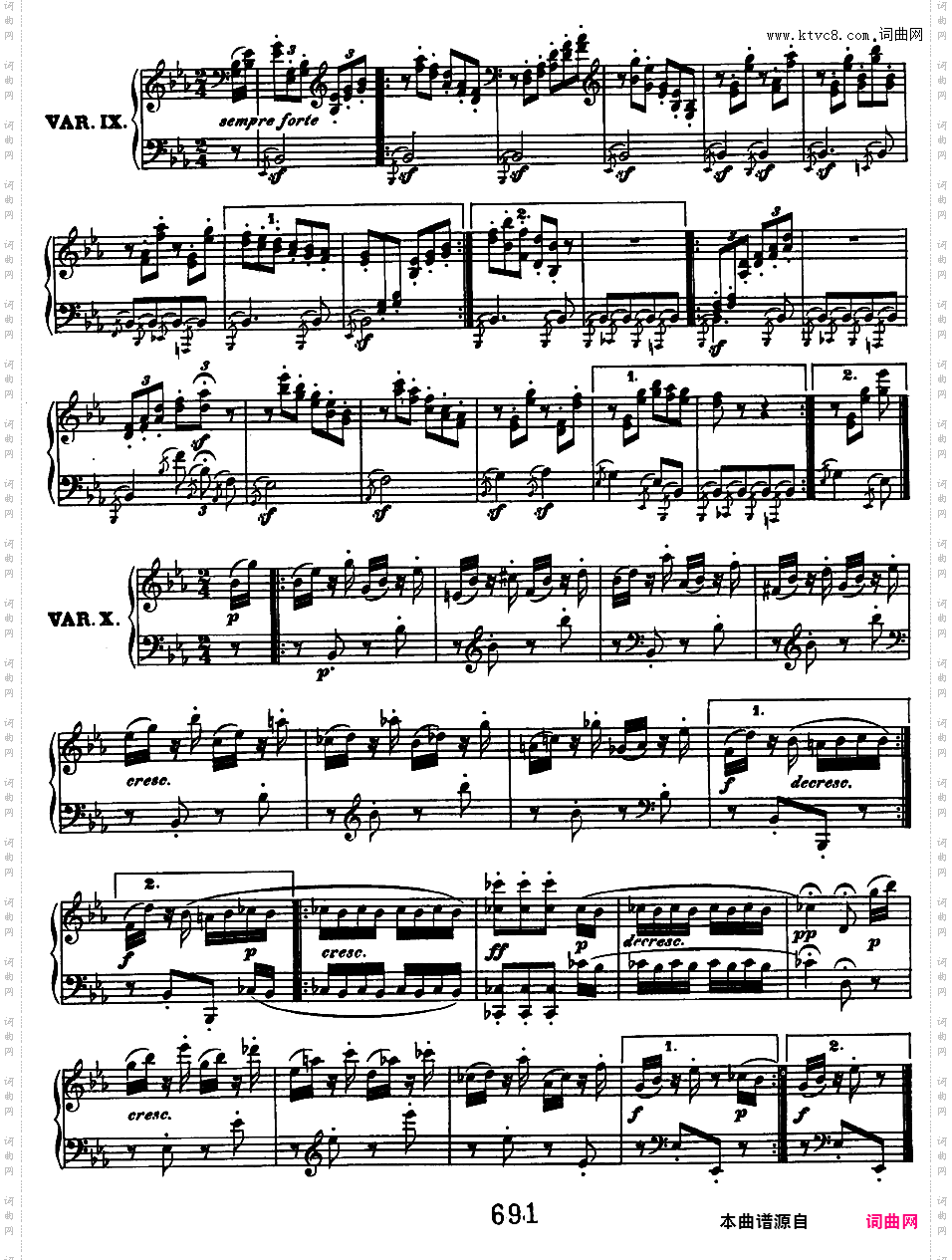 英雄变奏曲 Eroica Variations Op·35