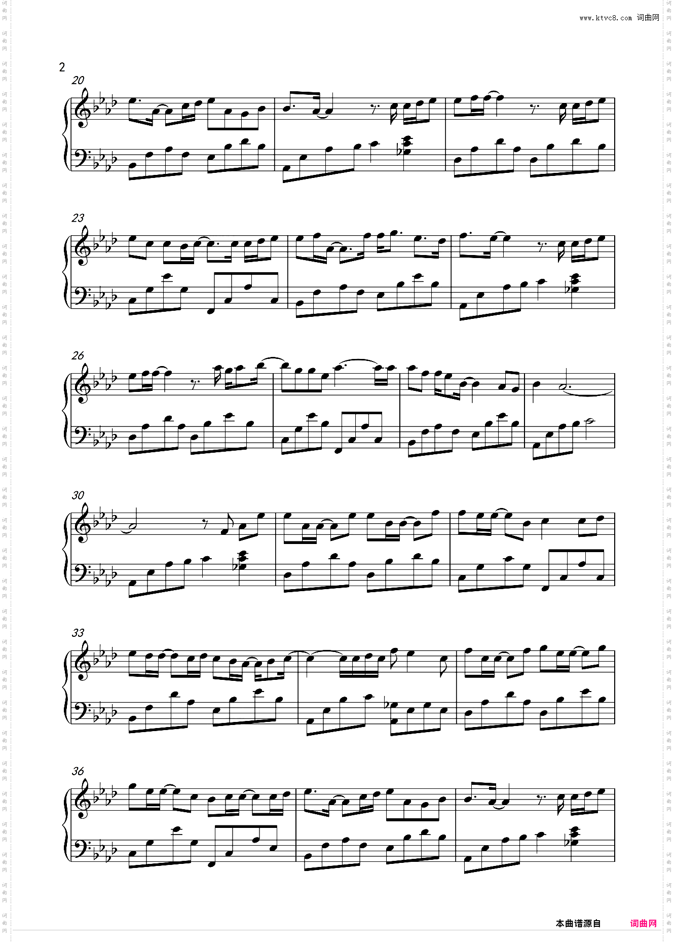 原调-风吹过八千里-苏星婕〖简易动听〗