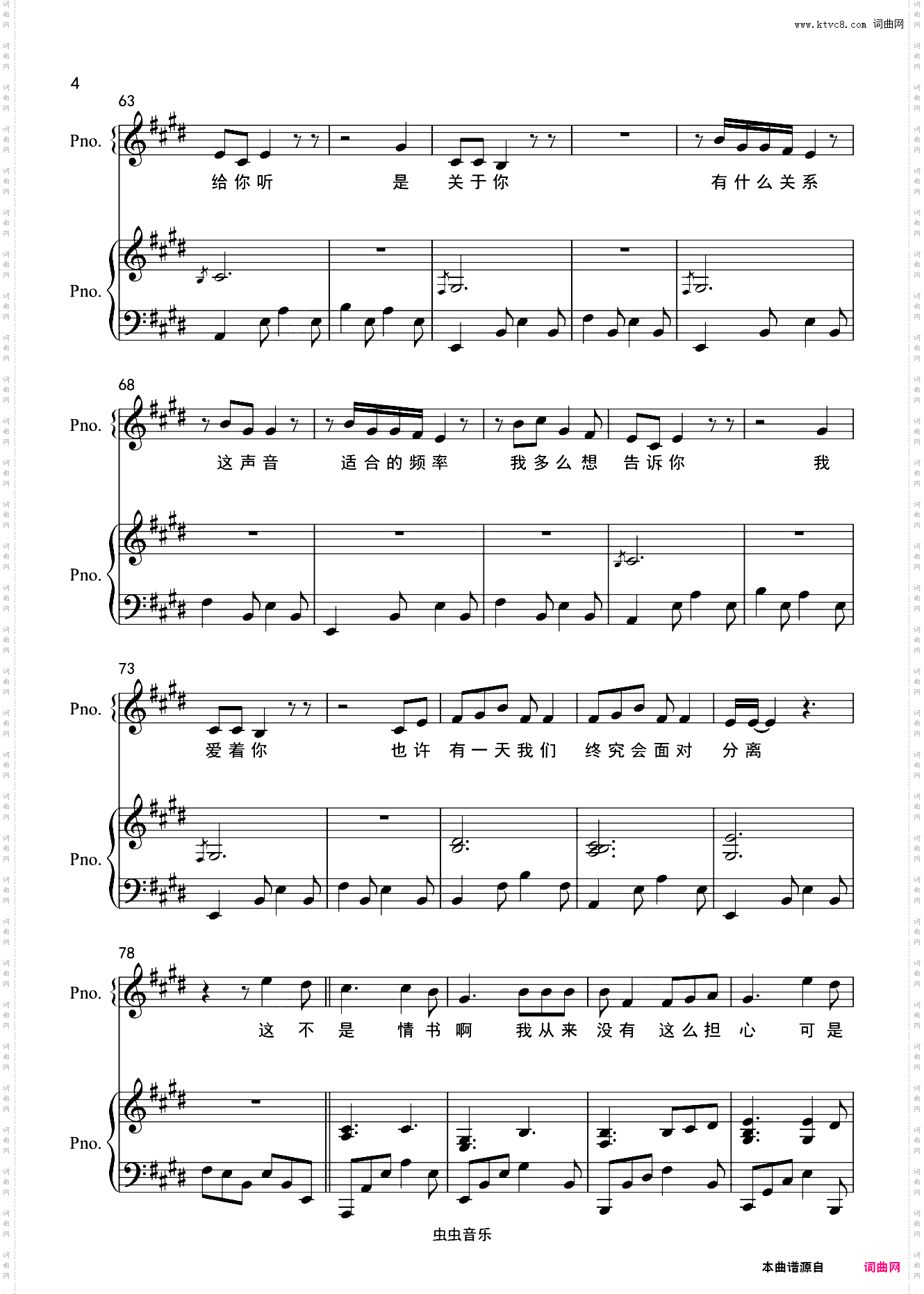 想着你【完美弹唱附词】郭顶