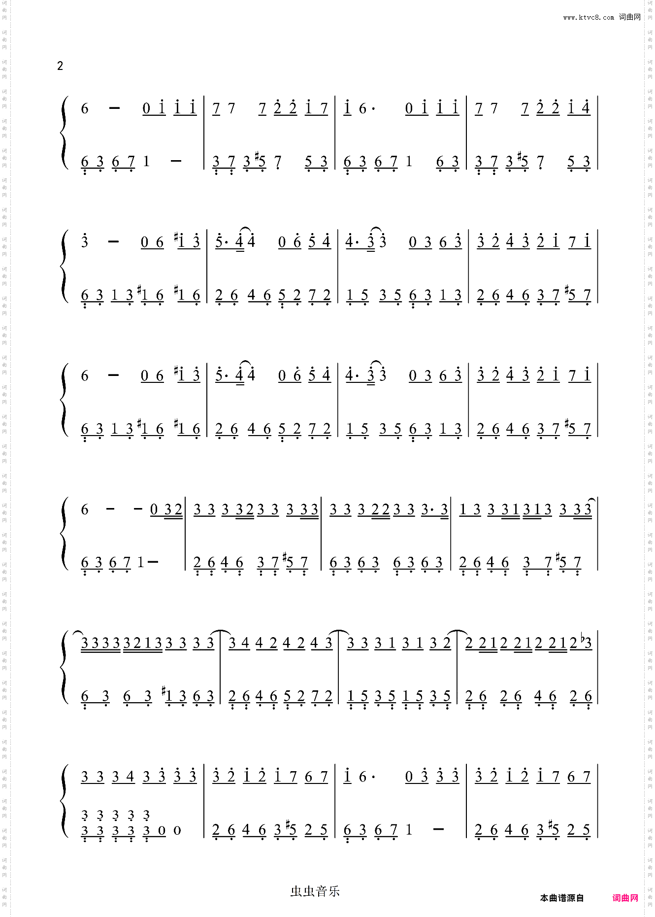 Mojito-周杰伦〖数字简谱〗