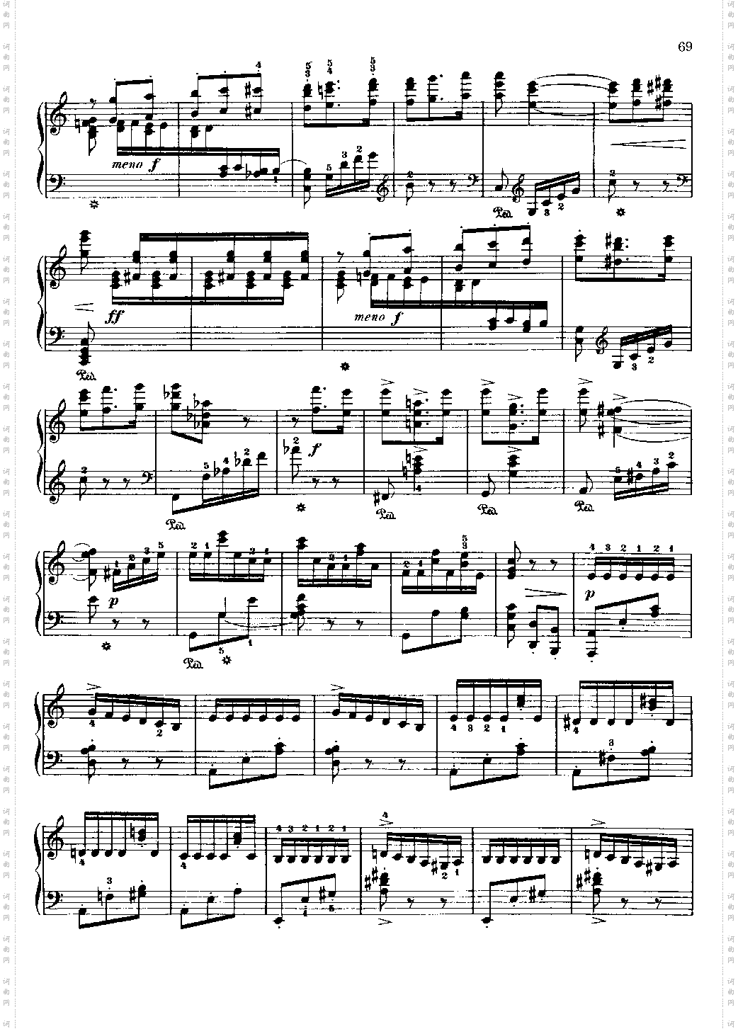 莫什科夫斯基西班牙随想曲Op·37