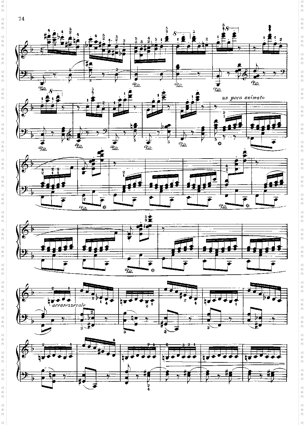 莫什科夫斯基西班牙随想曲Op·37