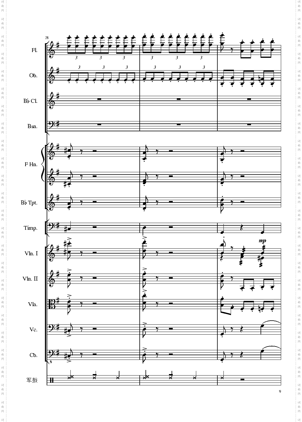 4_Contredanse_for_Chamber_Orchestra,_Op·120 No·4