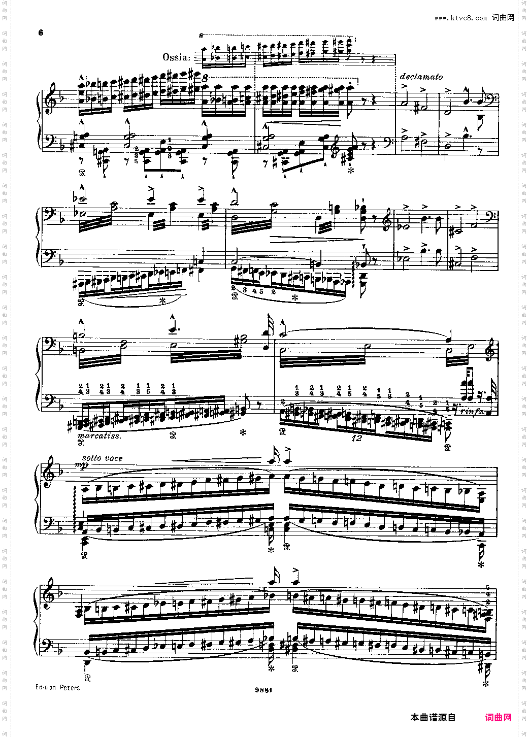 唐璜的回忆 李斯特 S·418