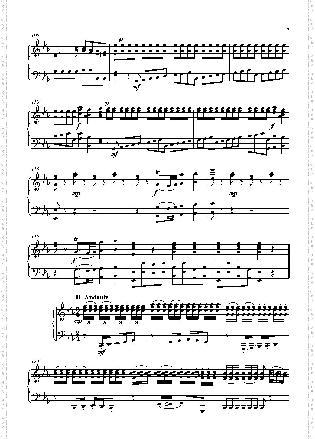 Symphony No·1 for Piano Solo
