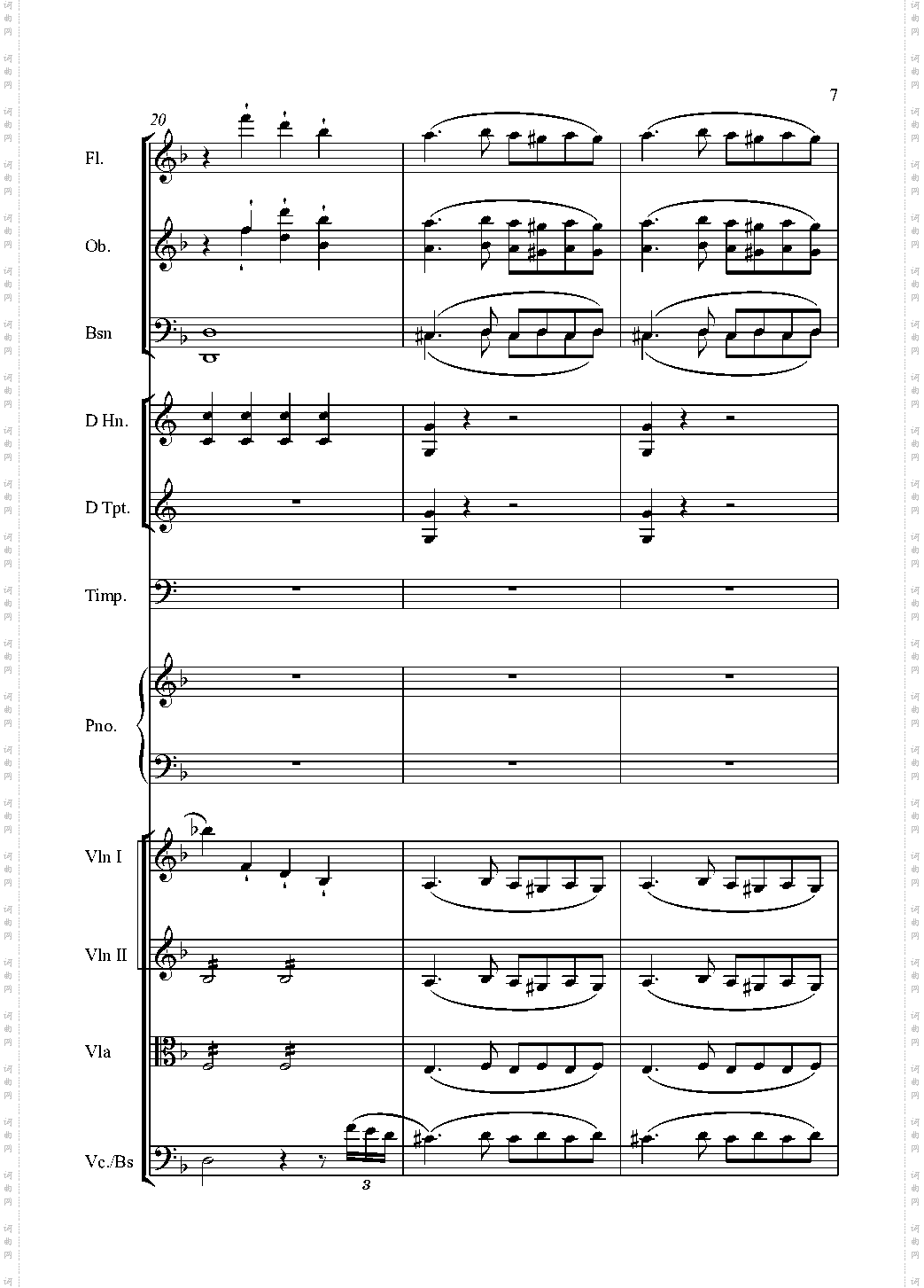 莫扎特kv466 d小调第20号钢琴协奏曲