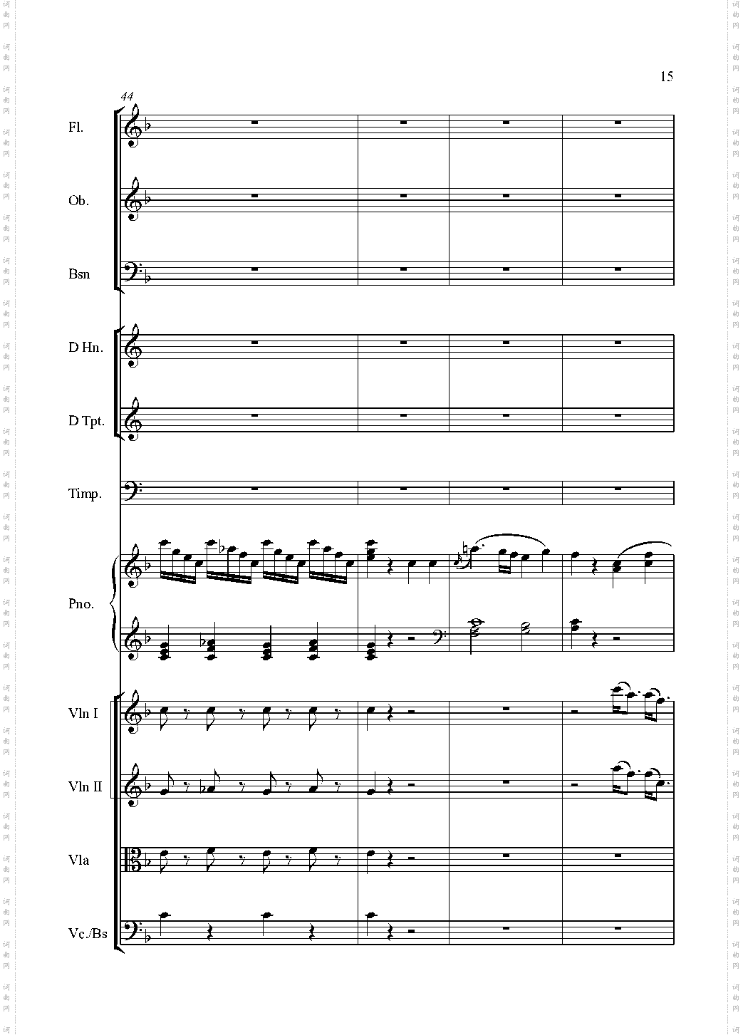 莫扎特kv466 d小调第20号钢琴协奏曲