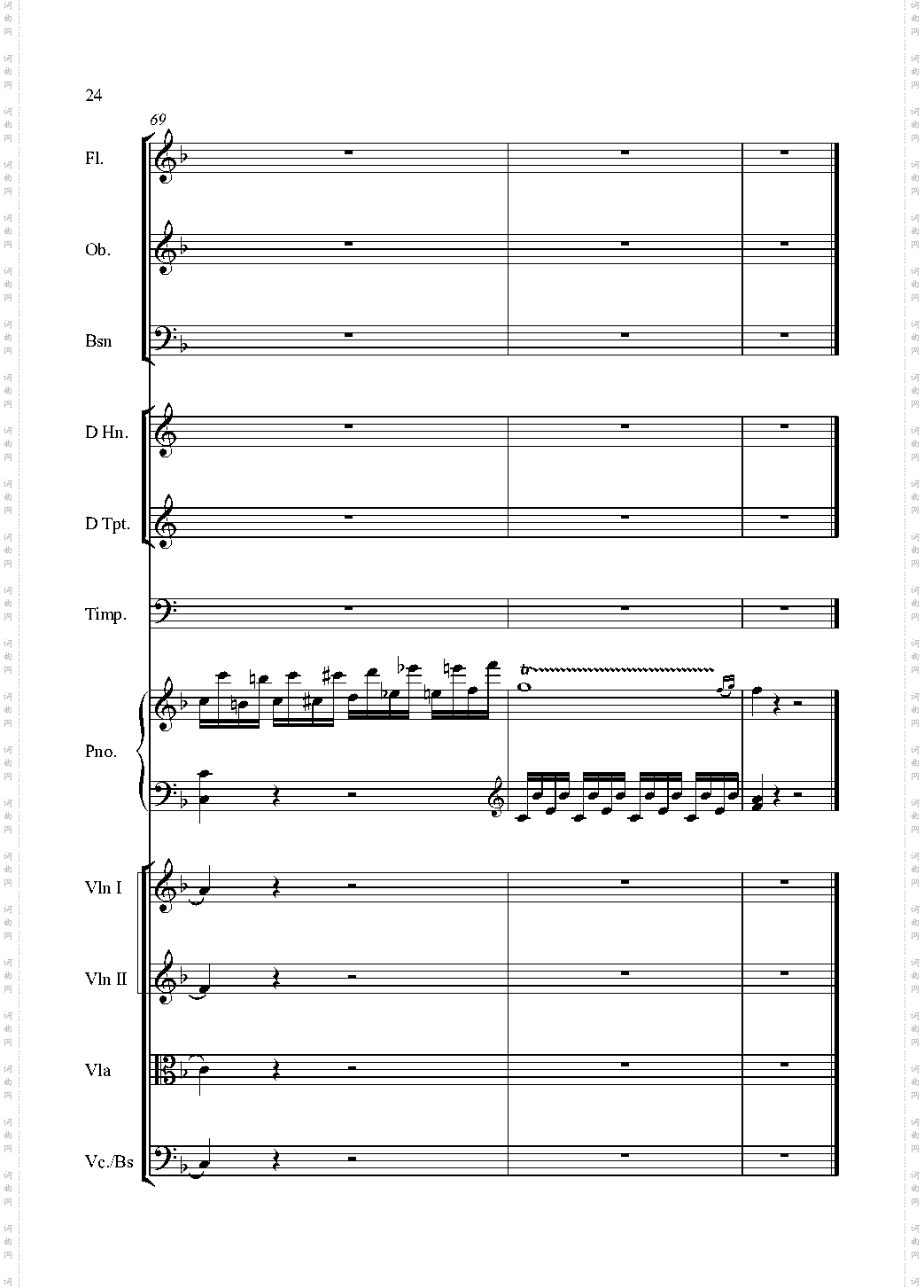 莫扎特kv466 d小调第20号钢琴协奏曲