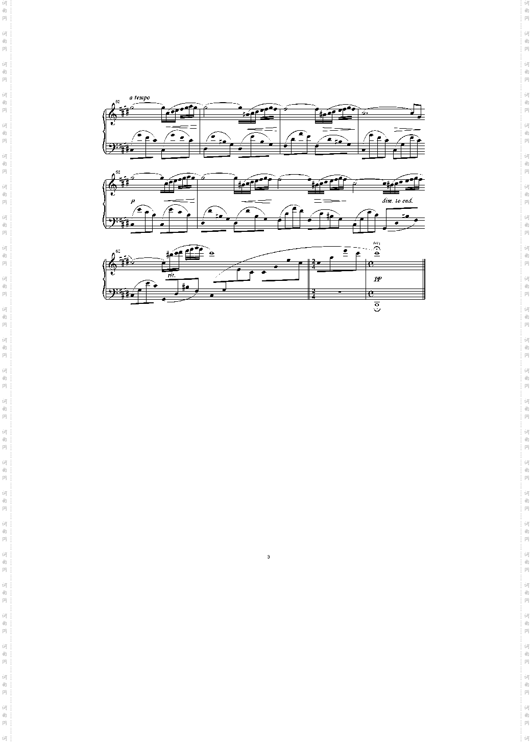 Nocturne in #c minor