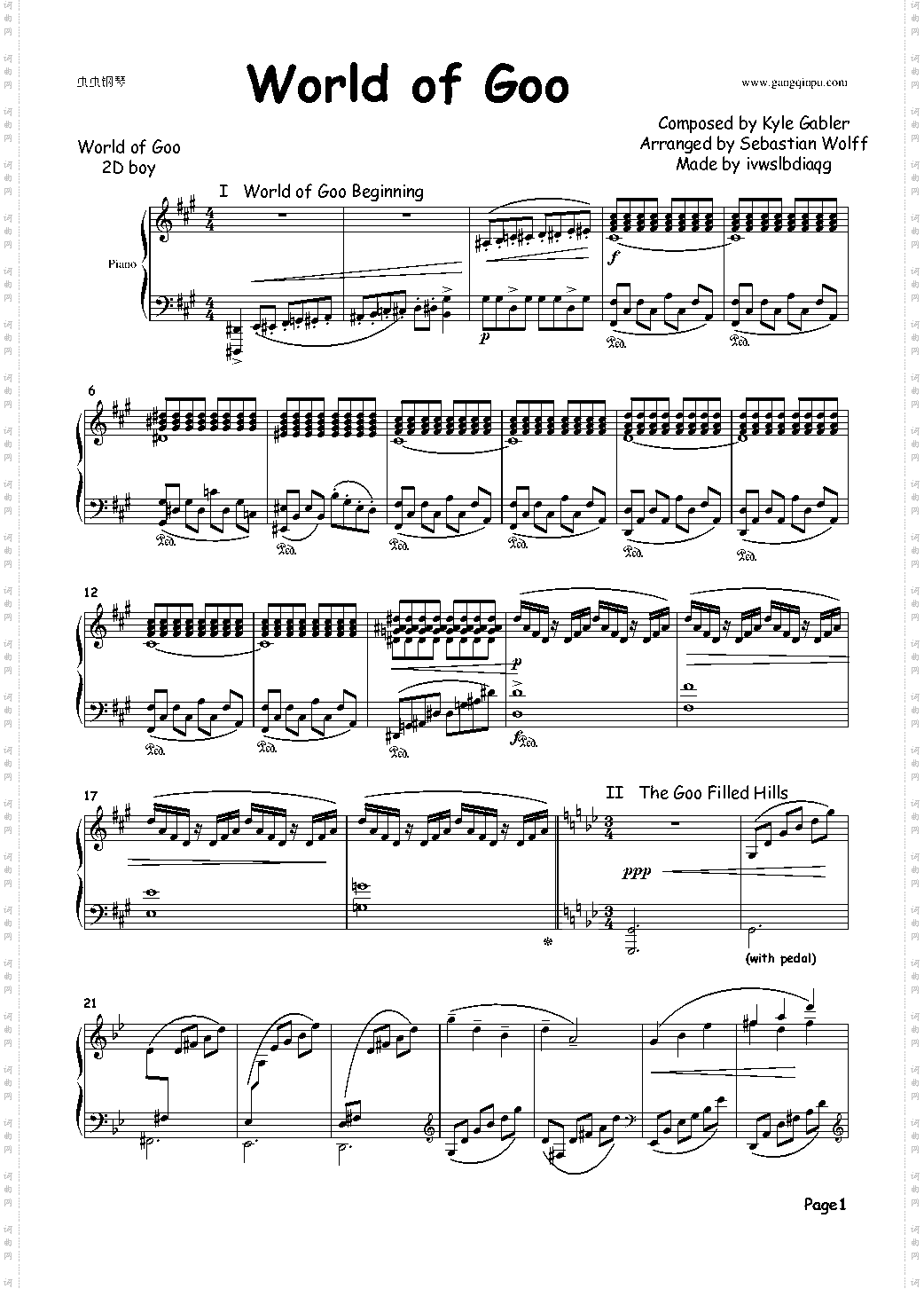 World of Goo Theme 粘粘世界背景音乐集