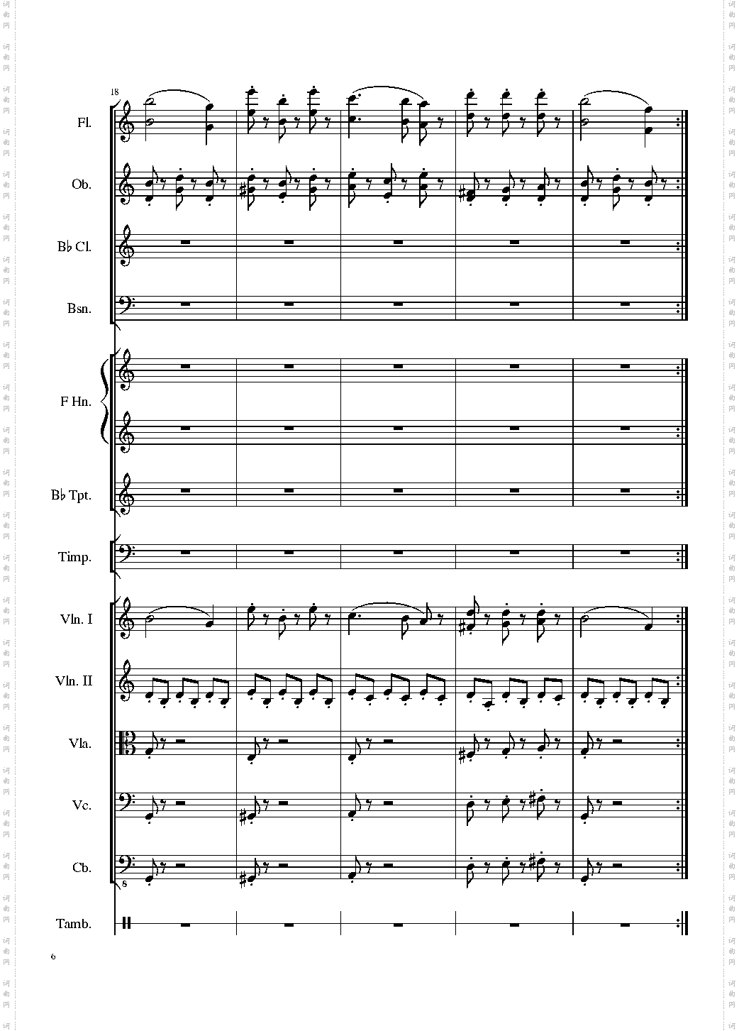 4 Contredanse for Chamber Orchestra, Op·120 No·1
