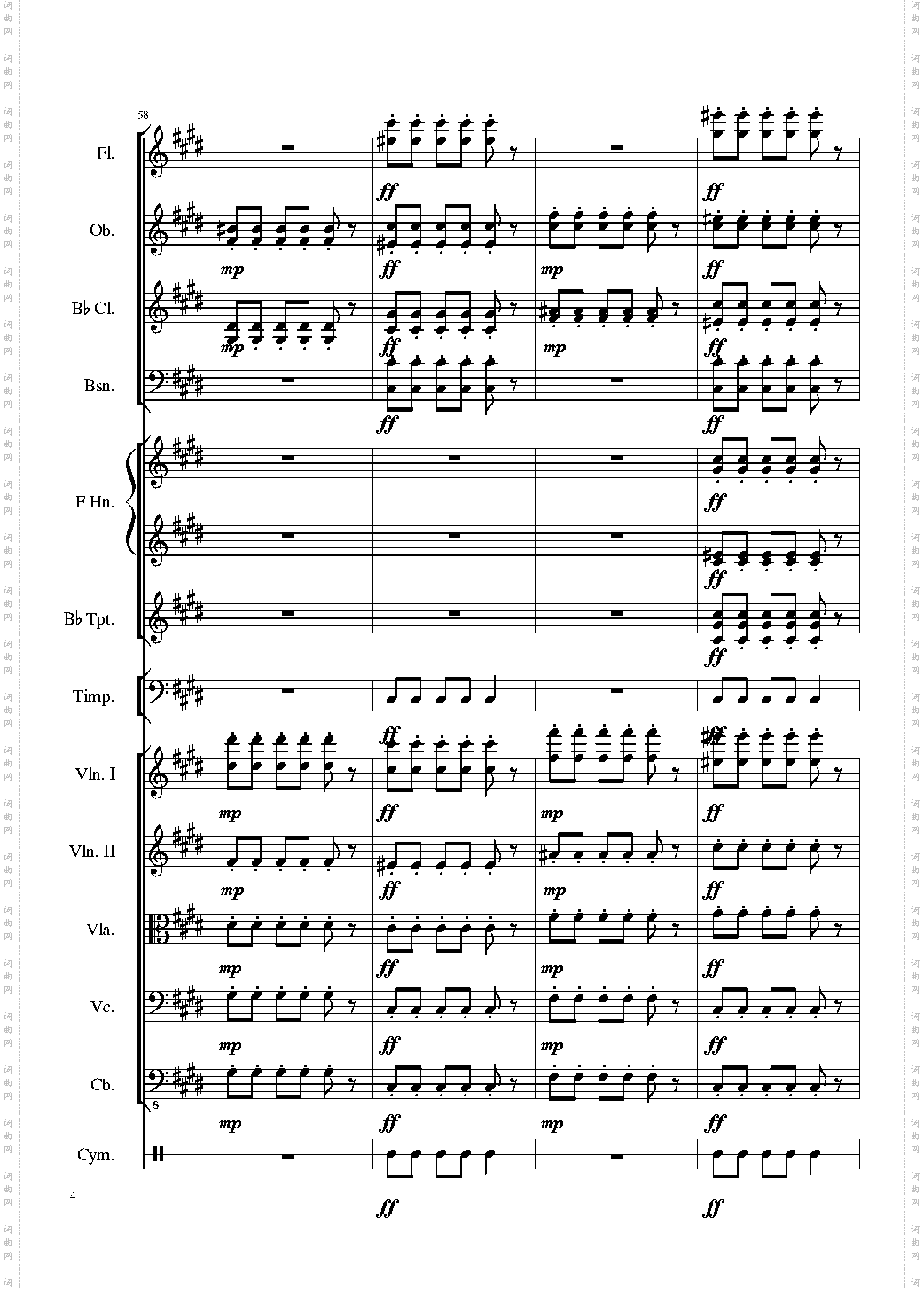 4_Contredanse_for_Chamber_Orchestra,_Op·120 No·3