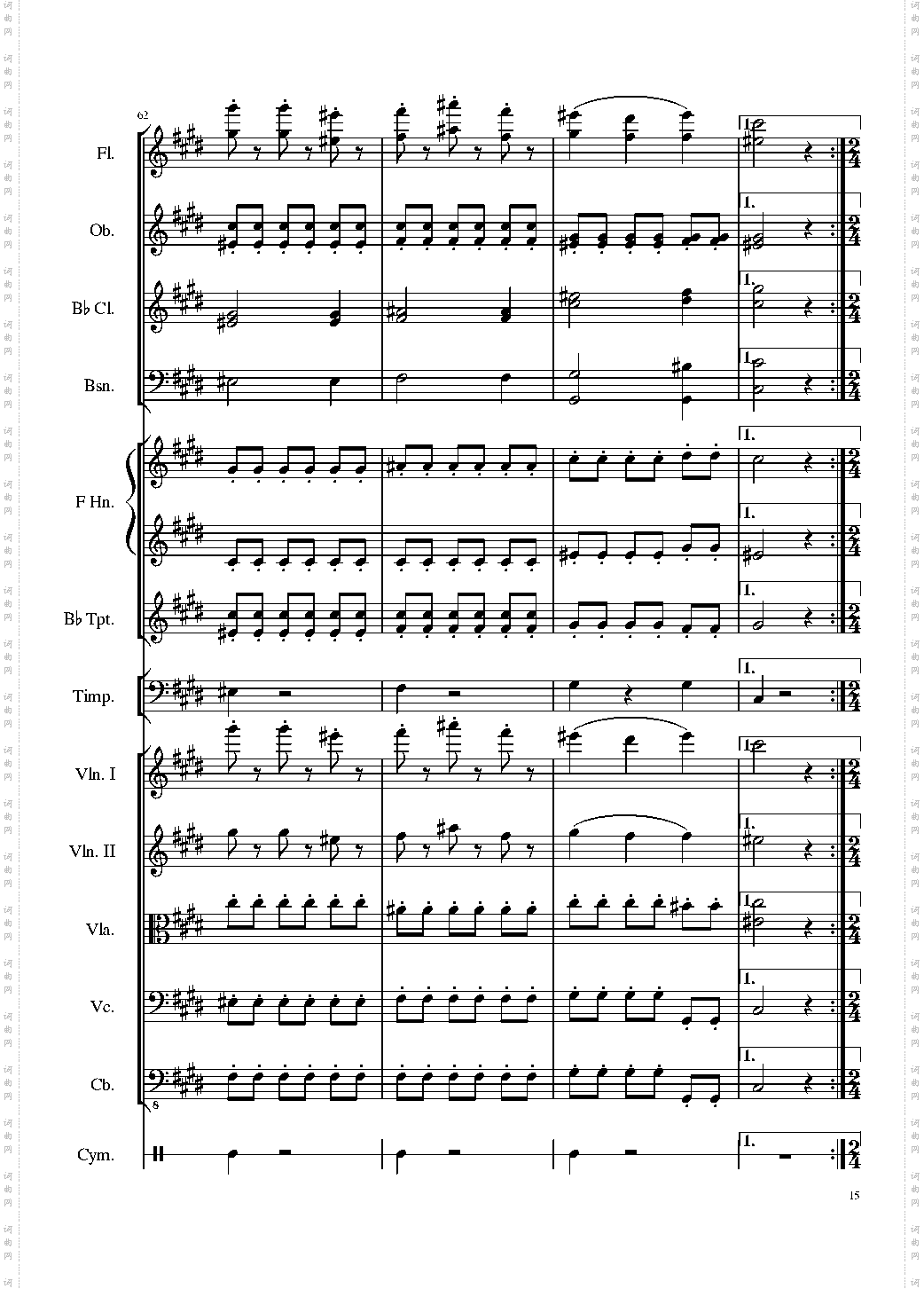 4_Contredanse_for_Chamber_Orchestra,_Op·120 No·3