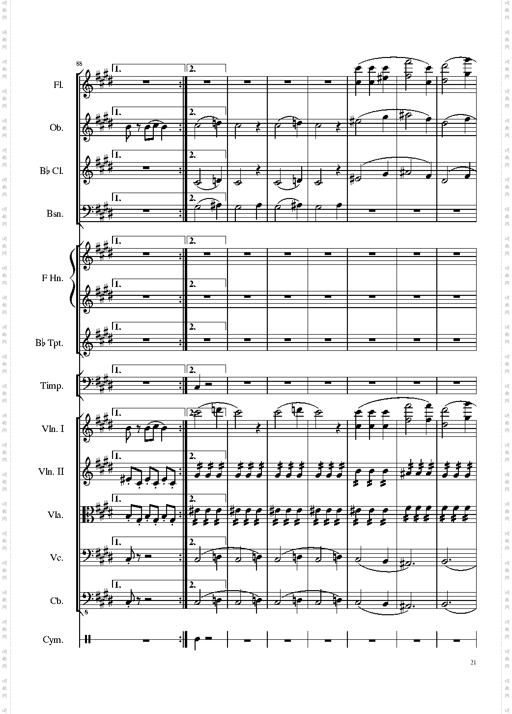 4_Contredanse_for_Chamber_Orchestra,_Op·120 No·3