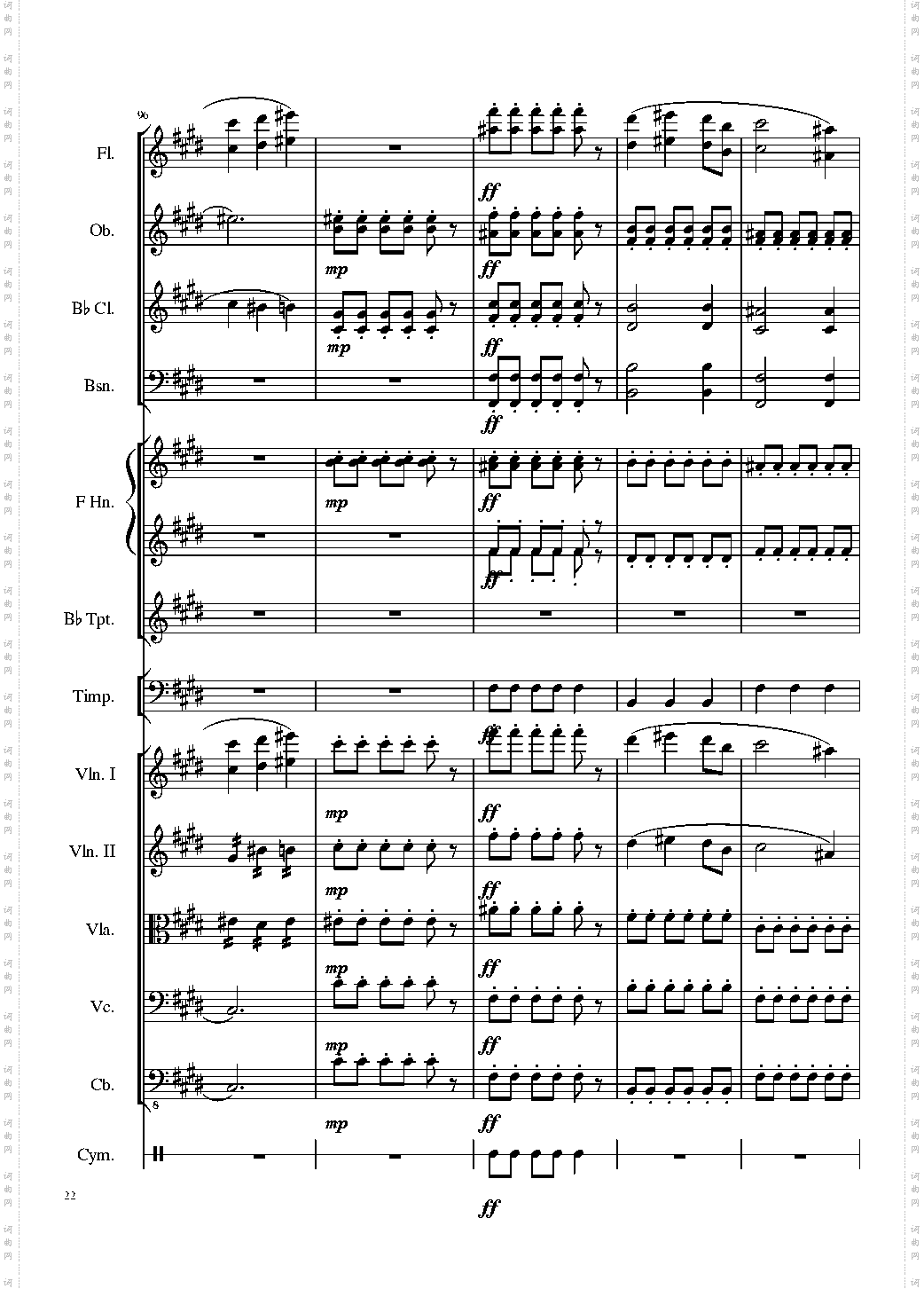 4_Contredanse_for_Chamber_Orchestra,_Op·120 No·3