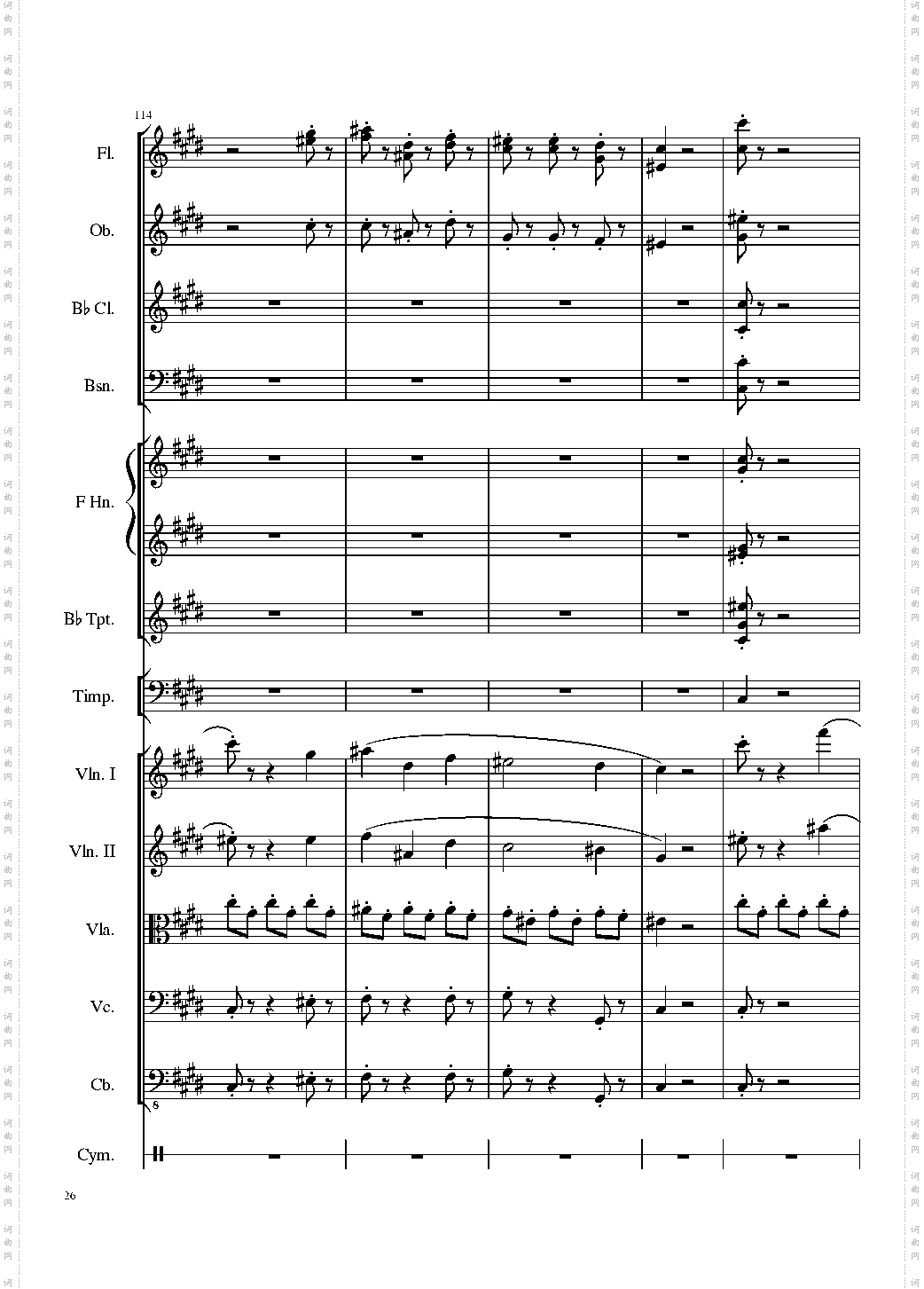 4_Contredanse_for_Chamber_Orchestra,_Op·120 No·3