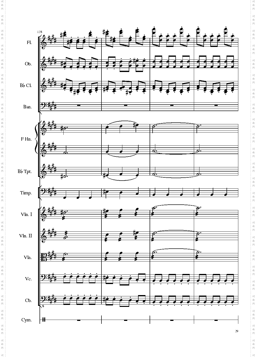 4_Contredanse_for_Chamber_Orchestra,_Op·120 No·3
