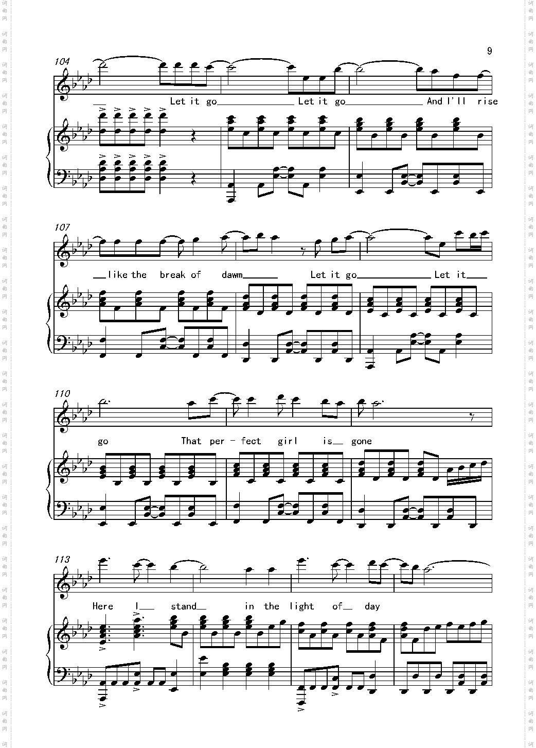 Let It Go-Idina Menzel