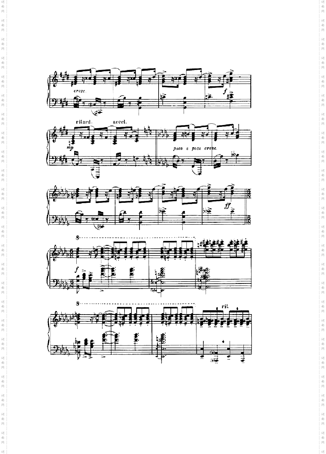 斯克里亚宾第5奏鸣曲
