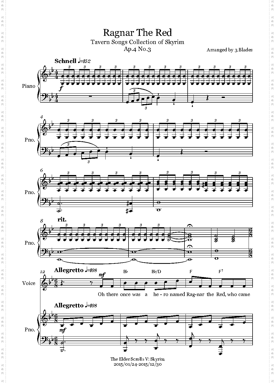 作废【老滚5】Ragnar The Red