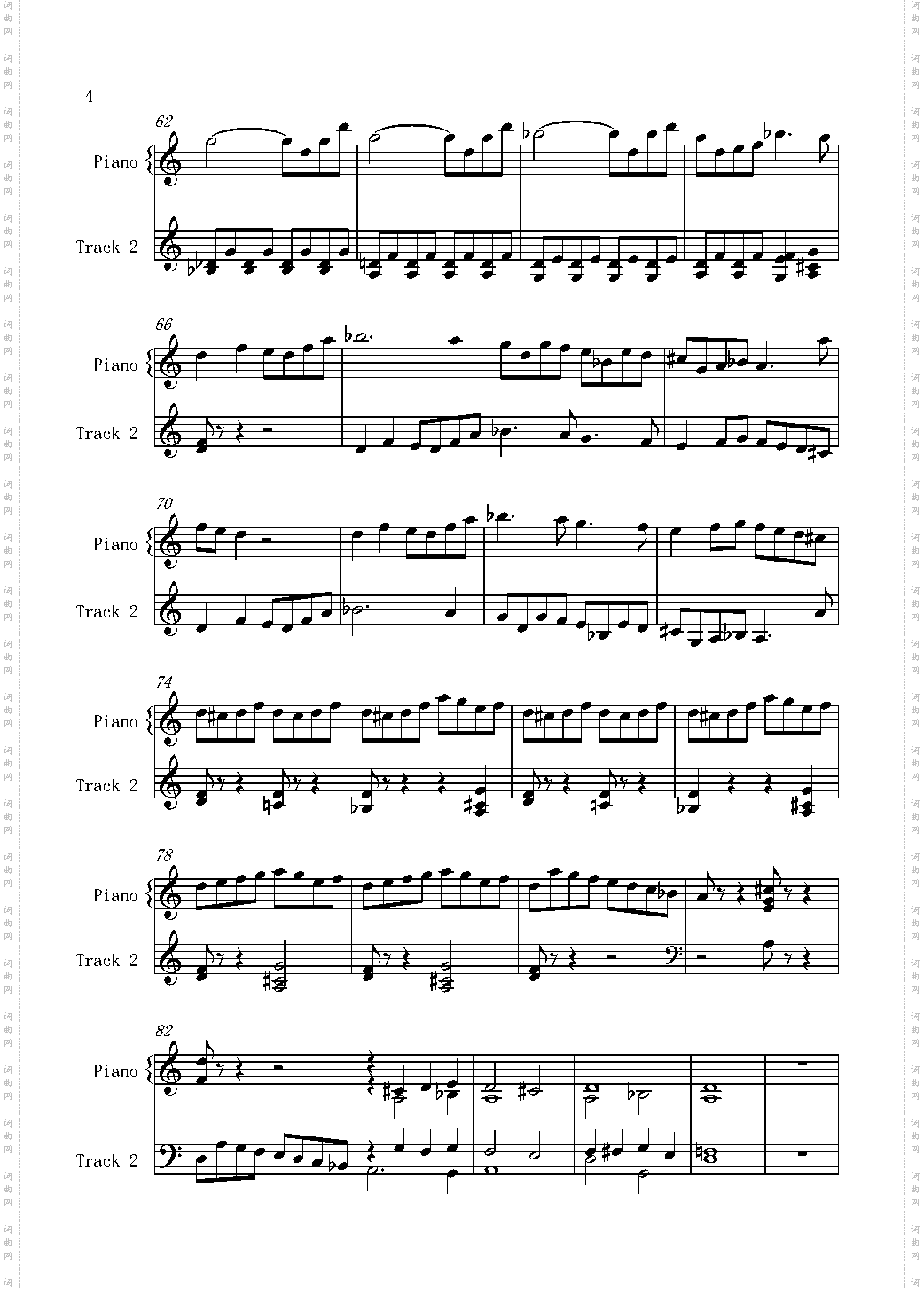 菲比赫小奏鸣曲第一、二乐章