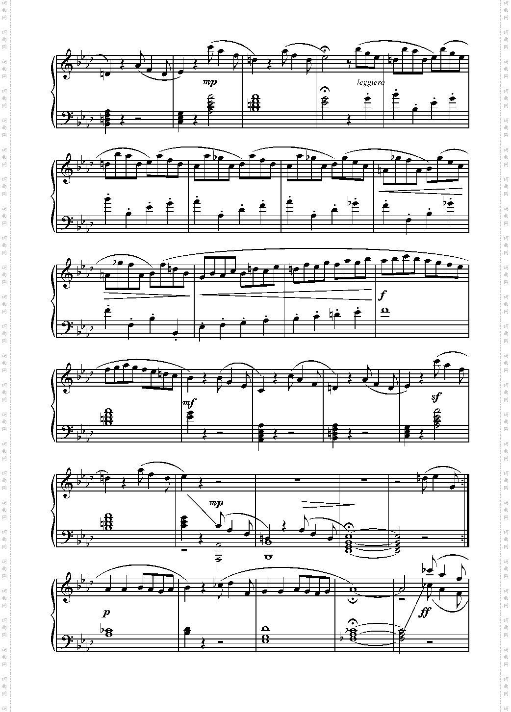 Sonatina in A-flat