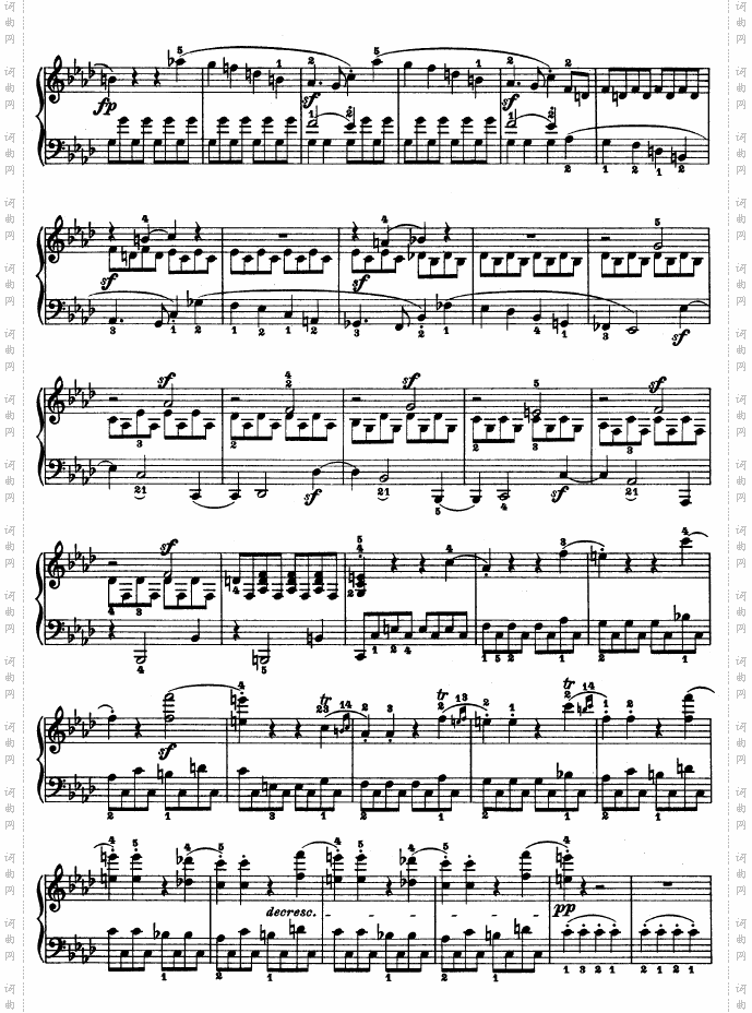 f小调第一钢琴奏鸣曲