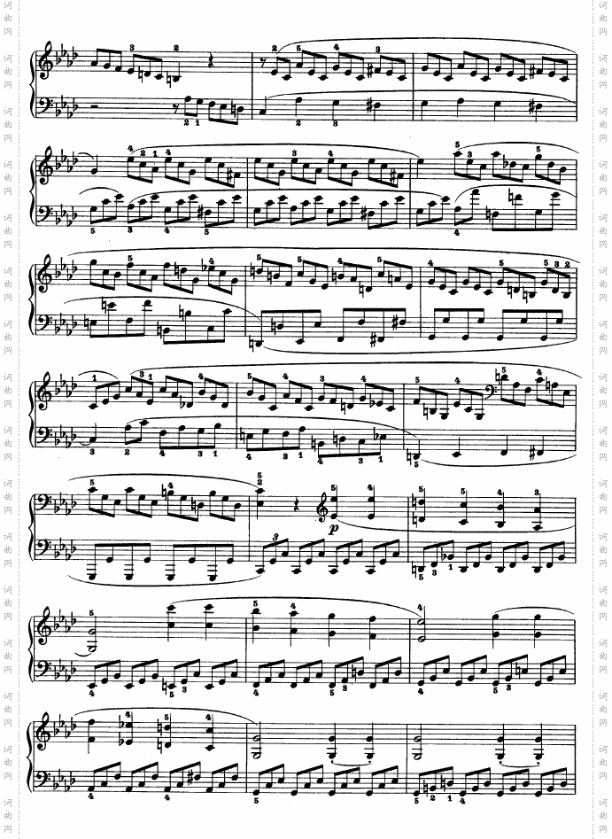f小调第一钢琴奏鸣曲
