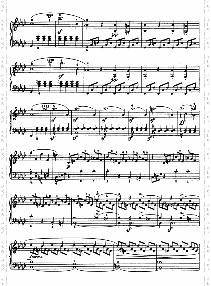 f小调第一钢琴奏鸣曲