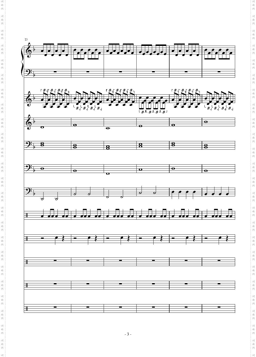 Breath and Life总谱