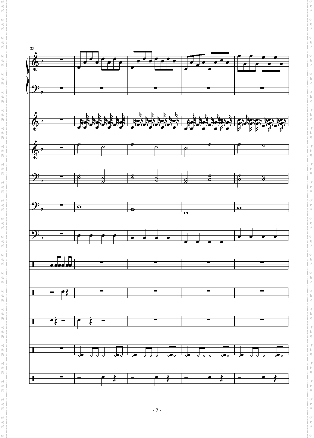 Breath and Life总谱