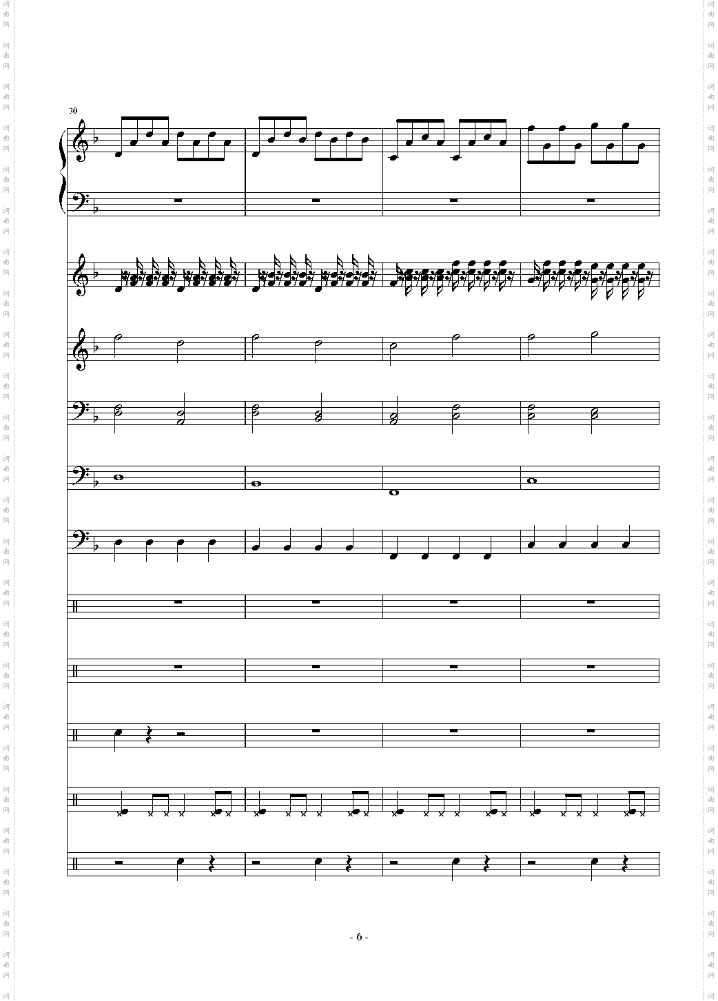 Breath and Life总谱