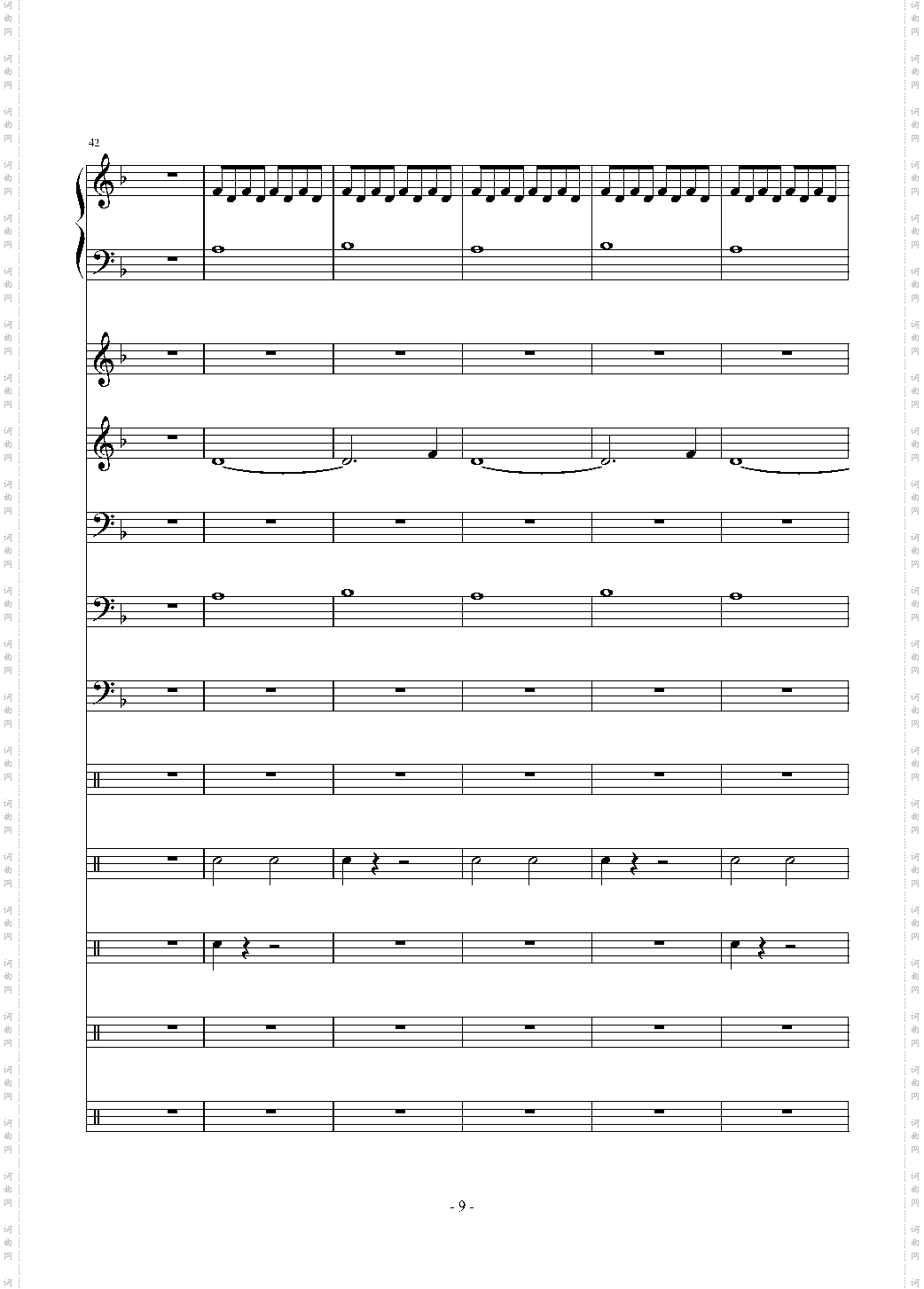 Breath and Life总谱