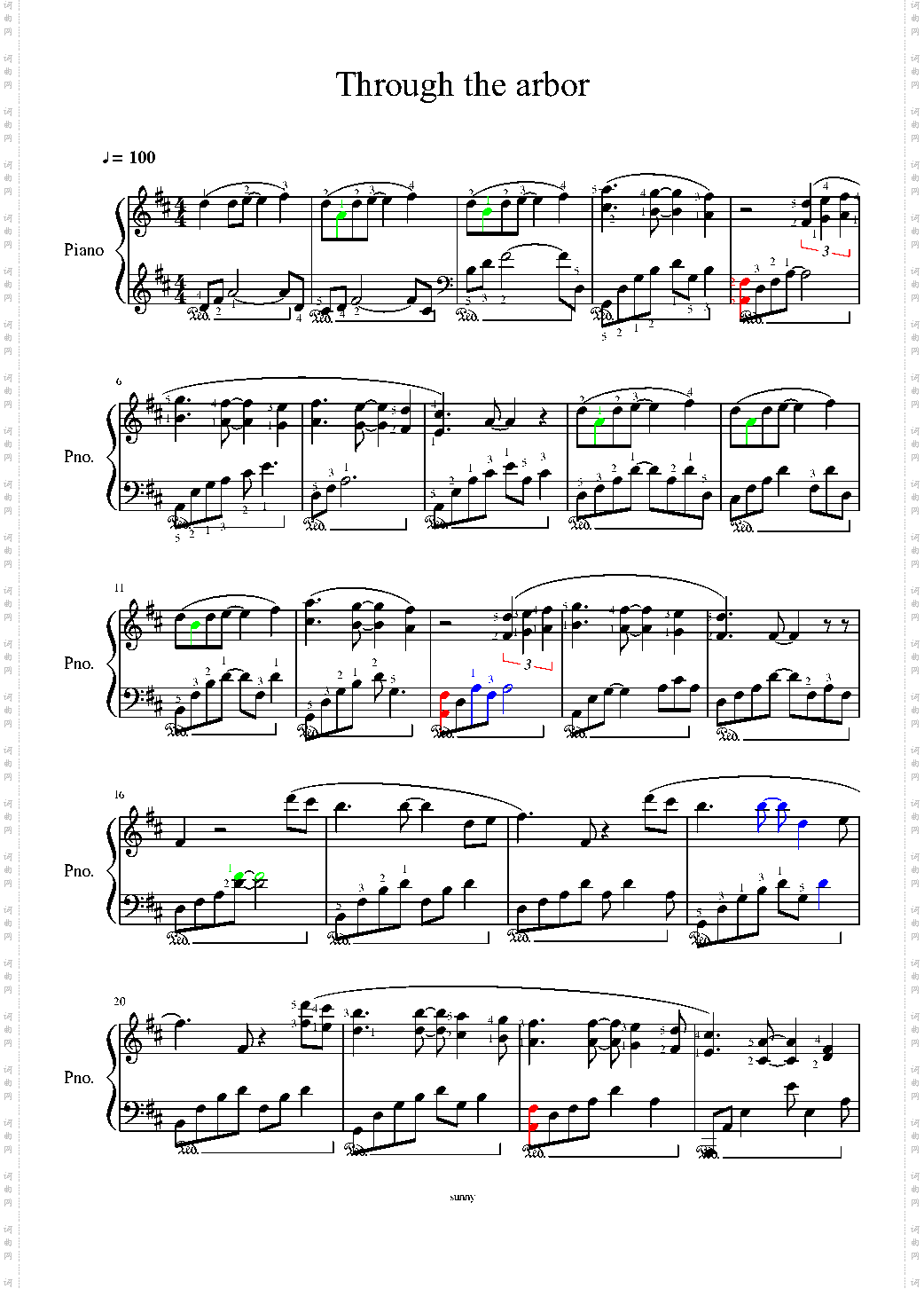 Through the arbor特别精制版