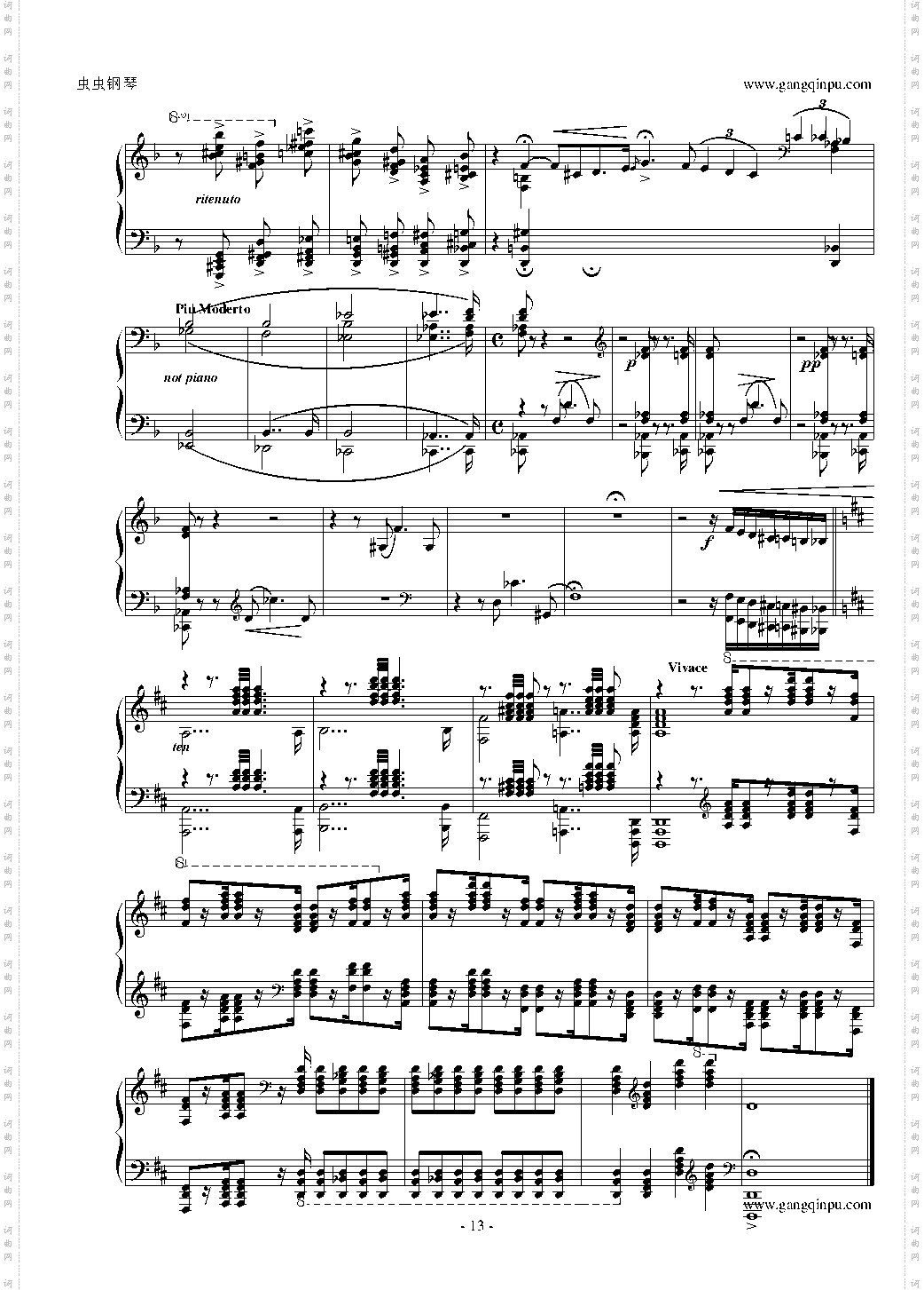 李斯特超技练习曲4《马捷帕》