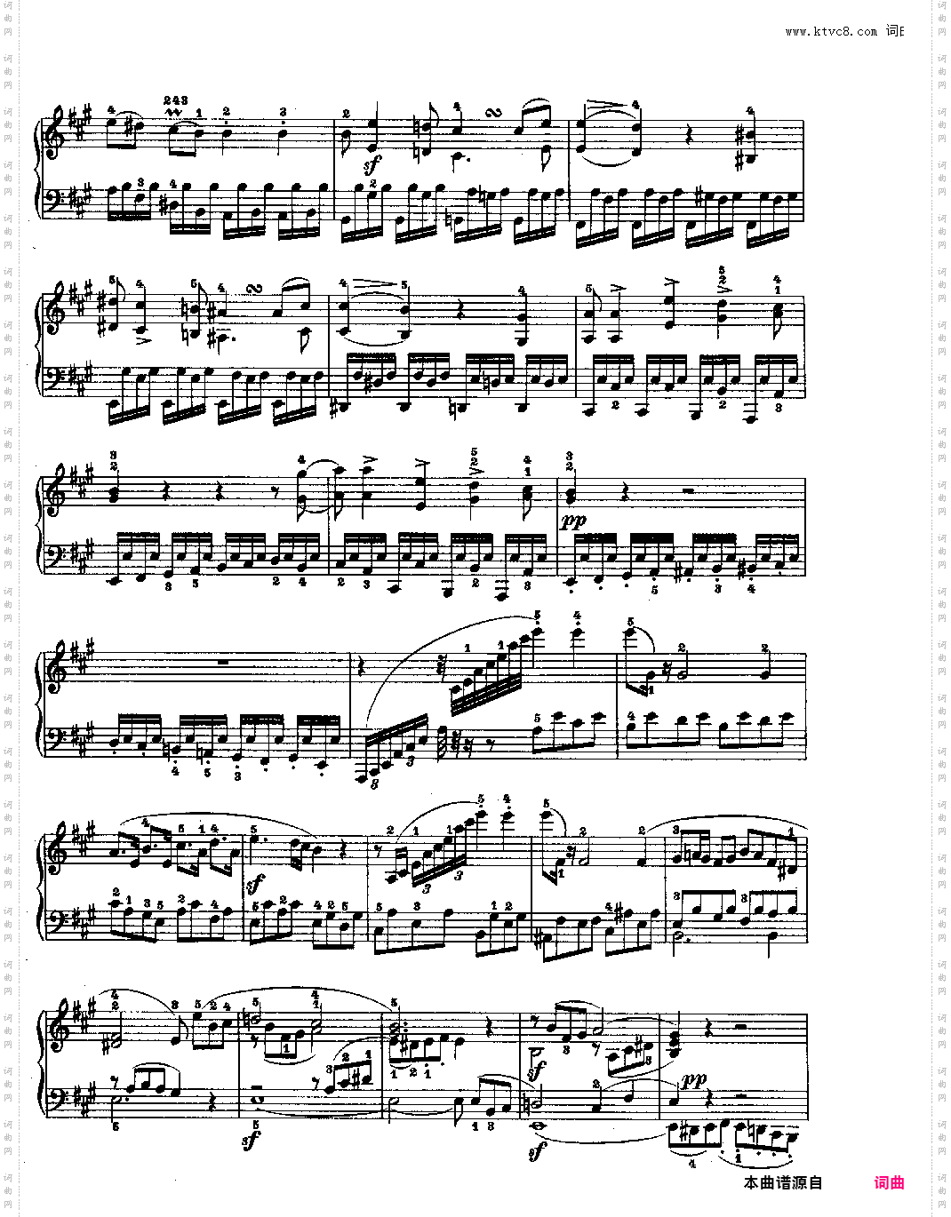 A大调第二钢琴奏鸣曲