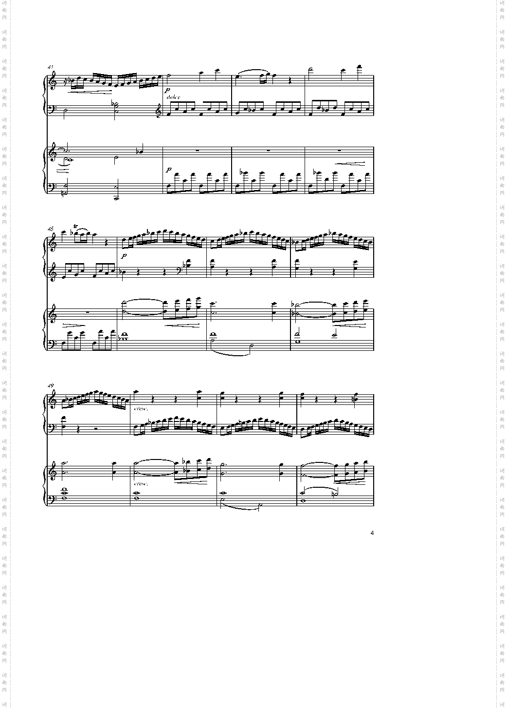 Sonata In C Major, K 545双钢琴