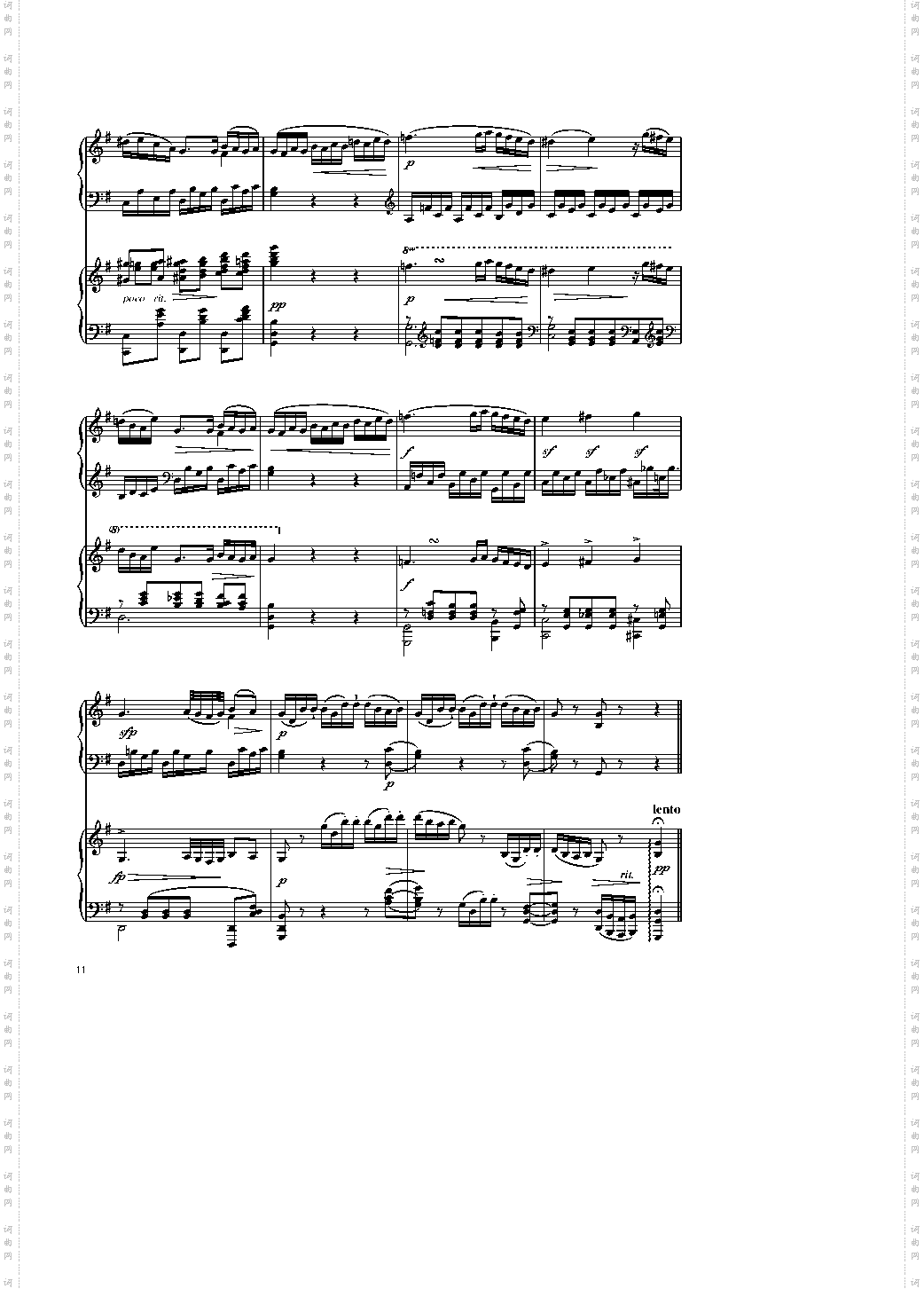 Sonata In C Major, K 545双钢琴