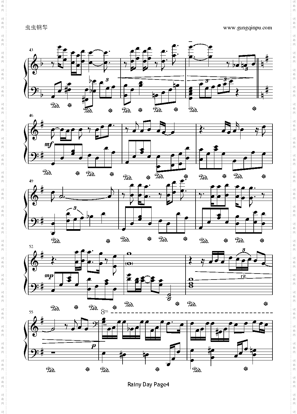 我爱像今天这样的窗外Rainy Day