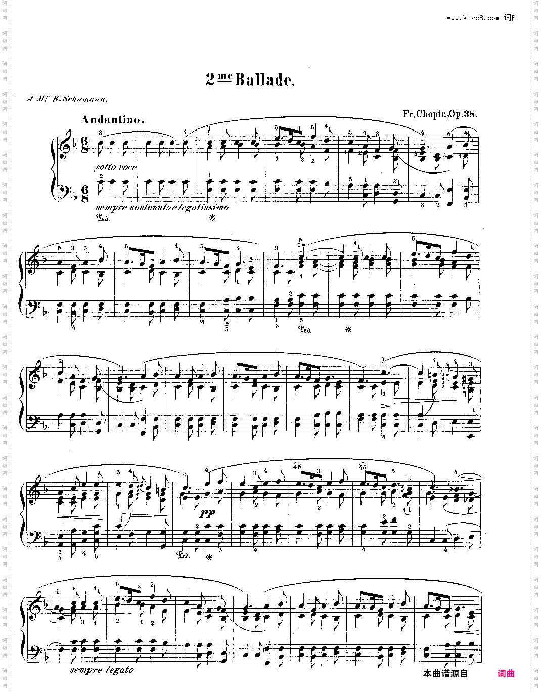 F大调第二叙事曲