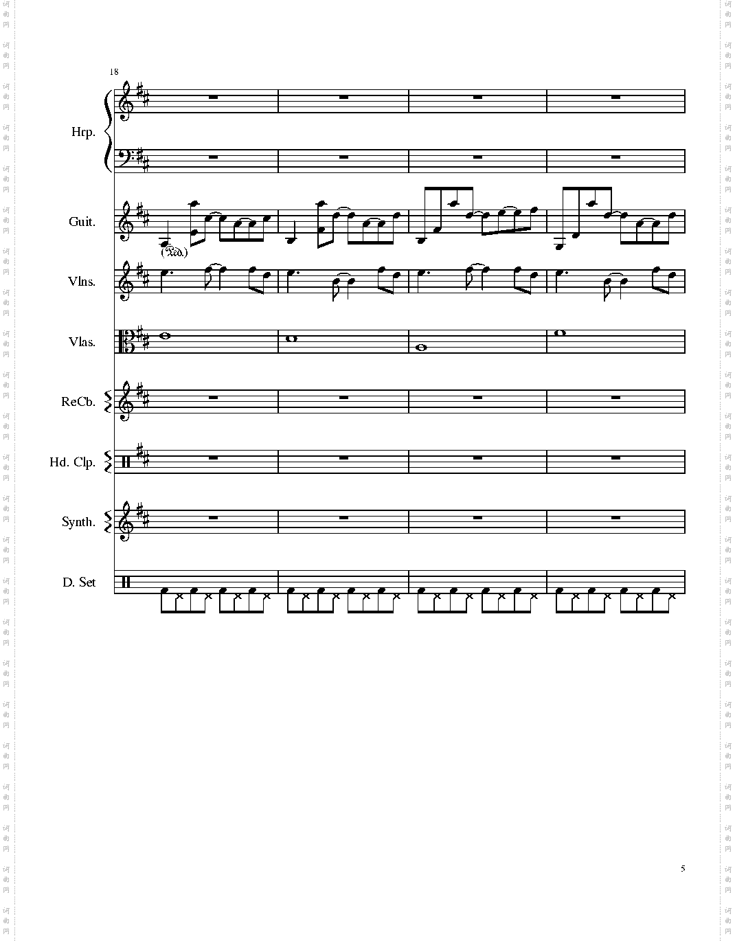 Take me hand［总谱］