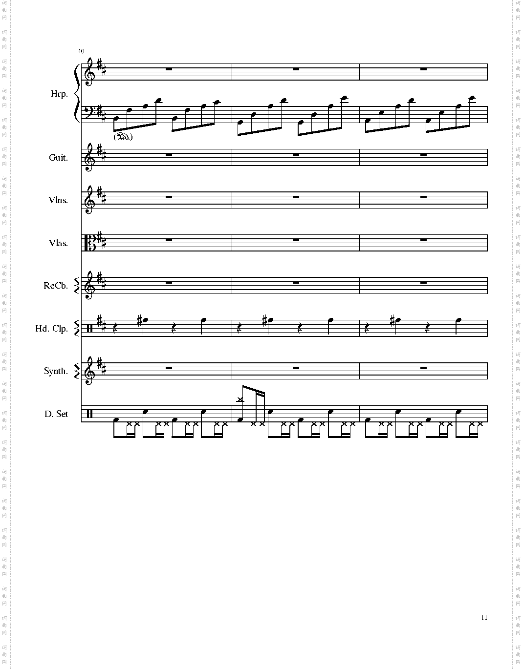 Take me hand［总谱］