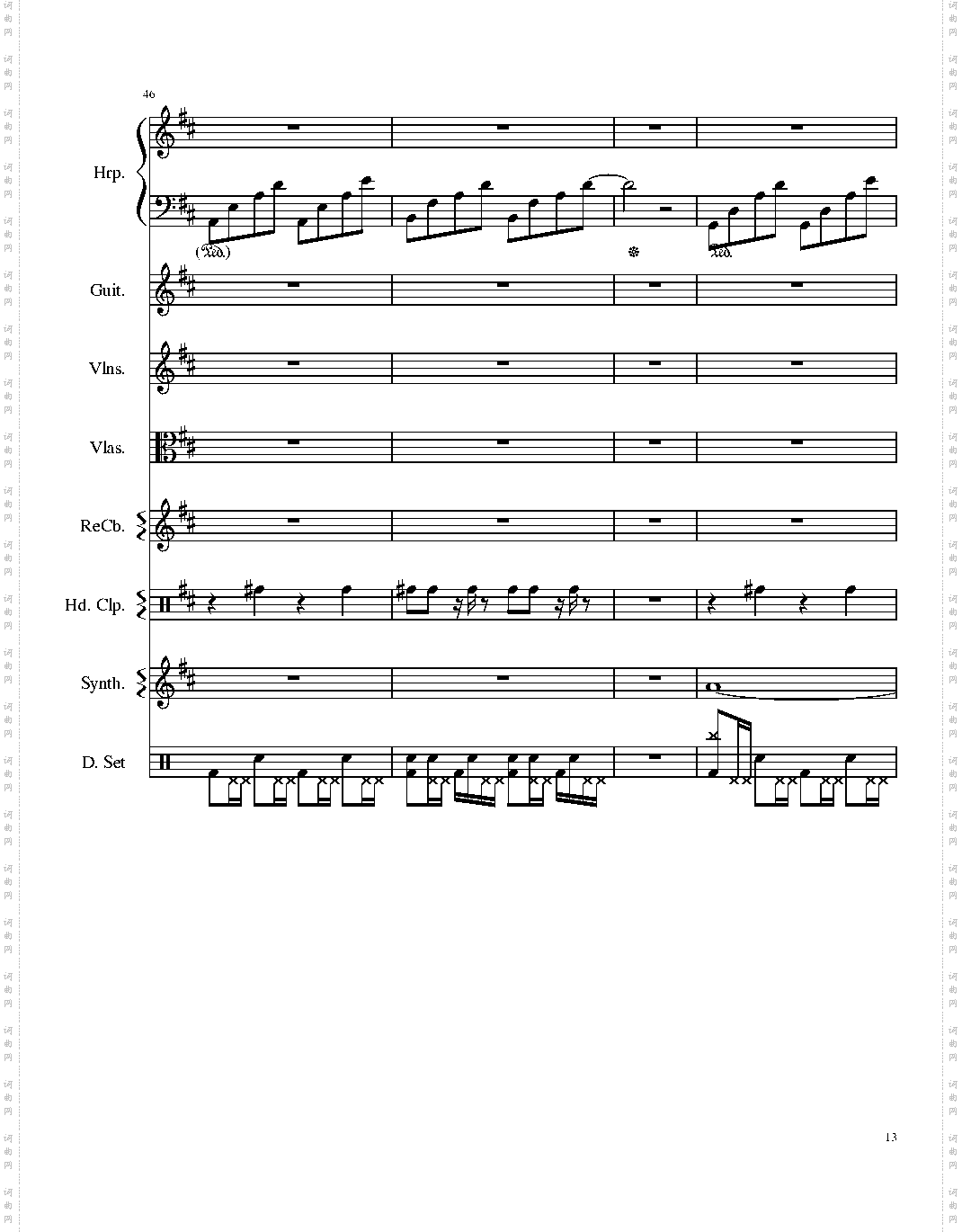 Take me hand［总谱］