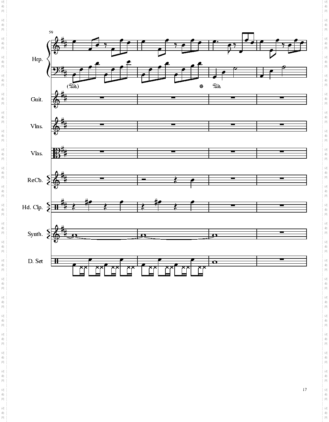 Take me hand［总谱］