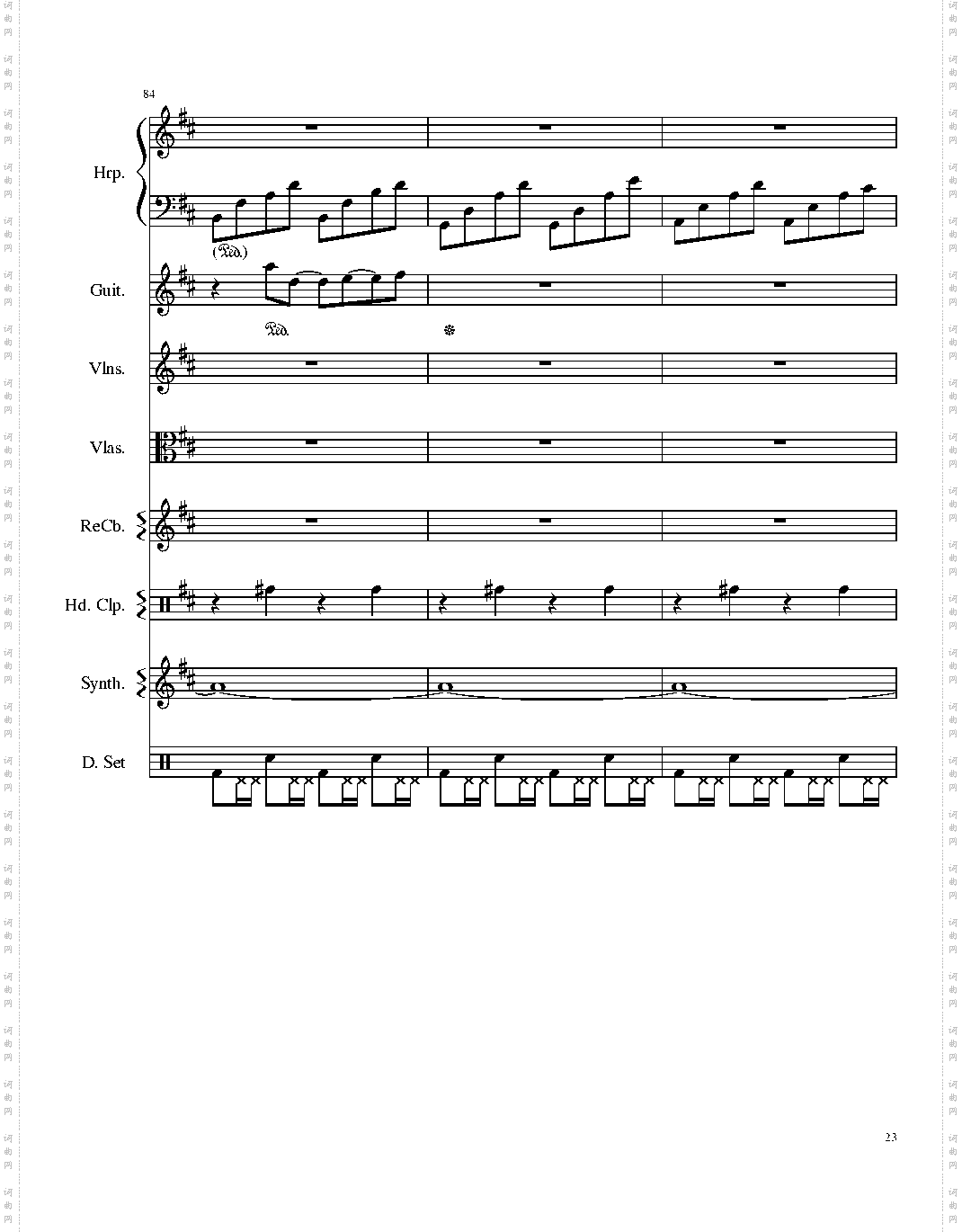 Take me hand［总谱］