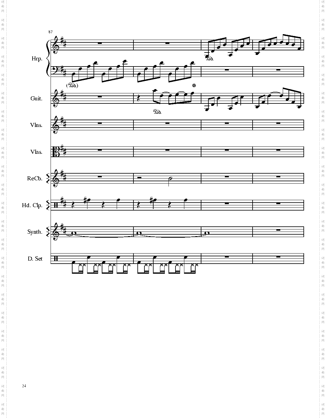 Take me hand［总谱］