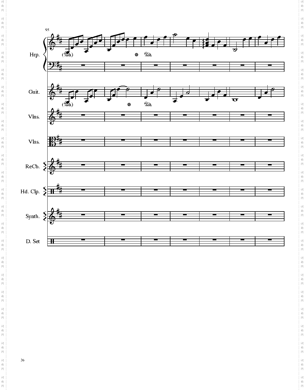 Take me hand［总谱］