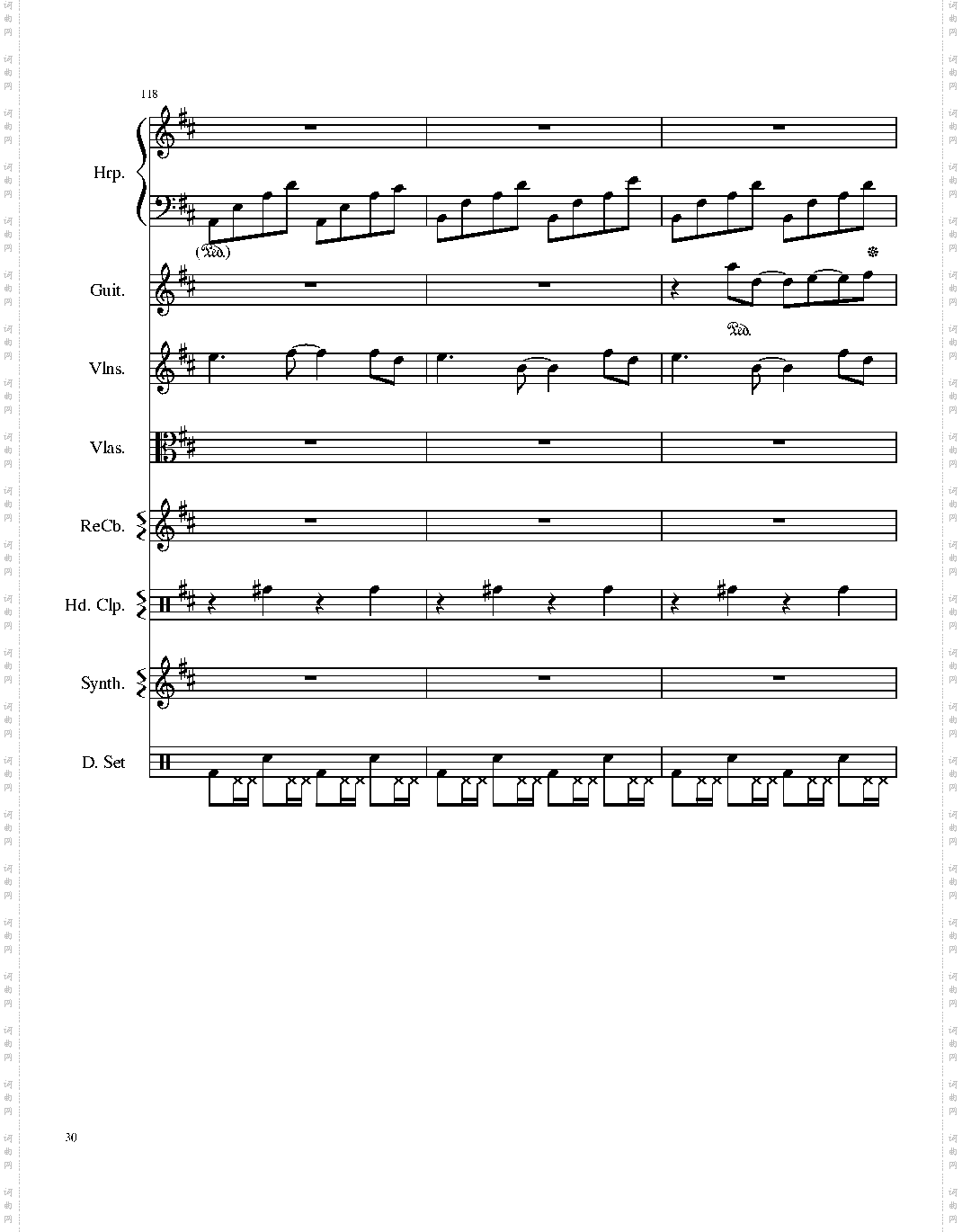 Take me hand［总谱］