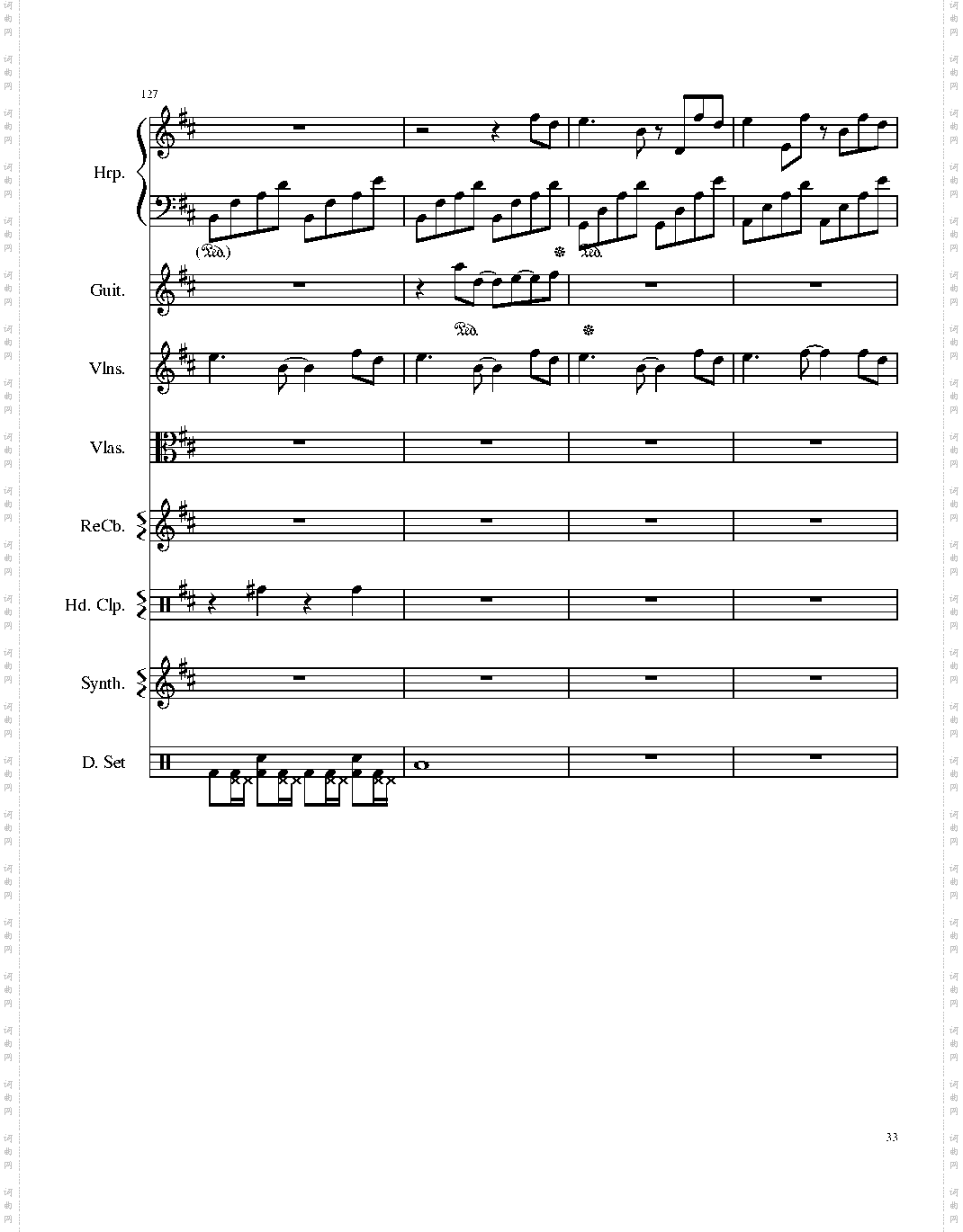 Take me hand［总谱］